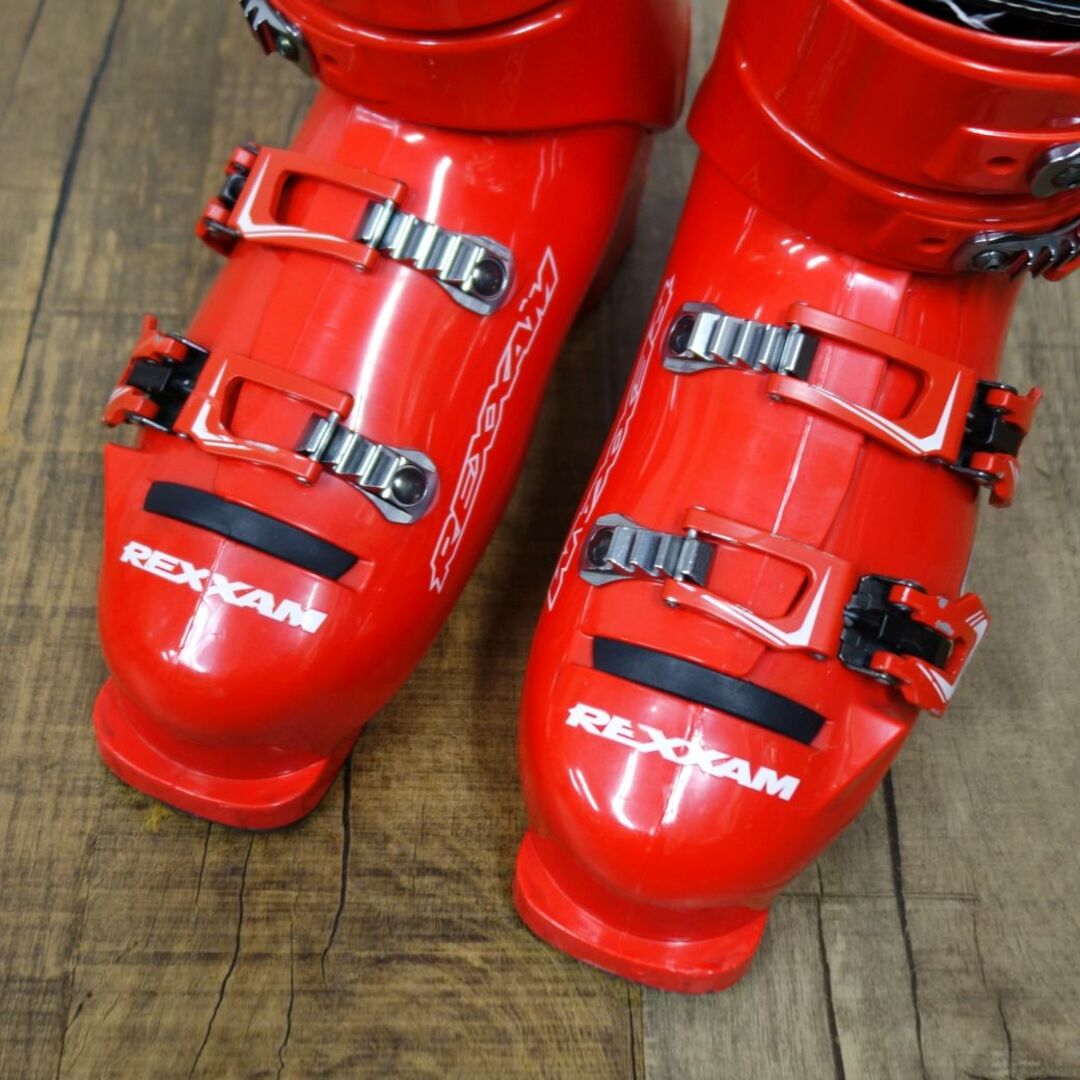 美品 レグザム REXXAM MAX 100 BX-S17 RED 27cm 313mm スキーブーツ