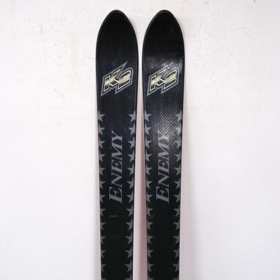 ケーツー K2 ENEMY 173cm センター75mm ビンディング 7tm 75mm
