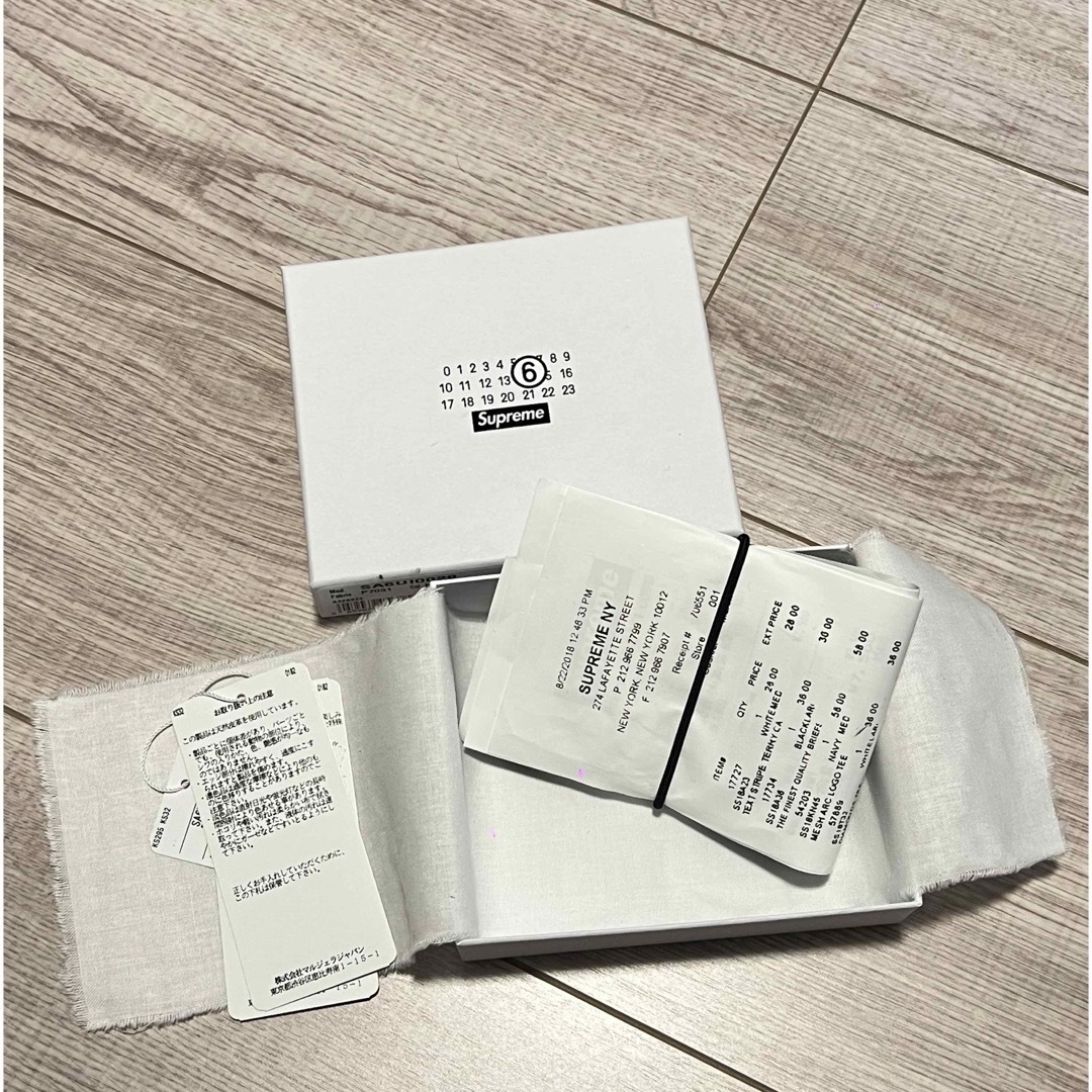 Supreme - Supreme x MM6 Receipt Walletの通販 by shop｜シュプリーム