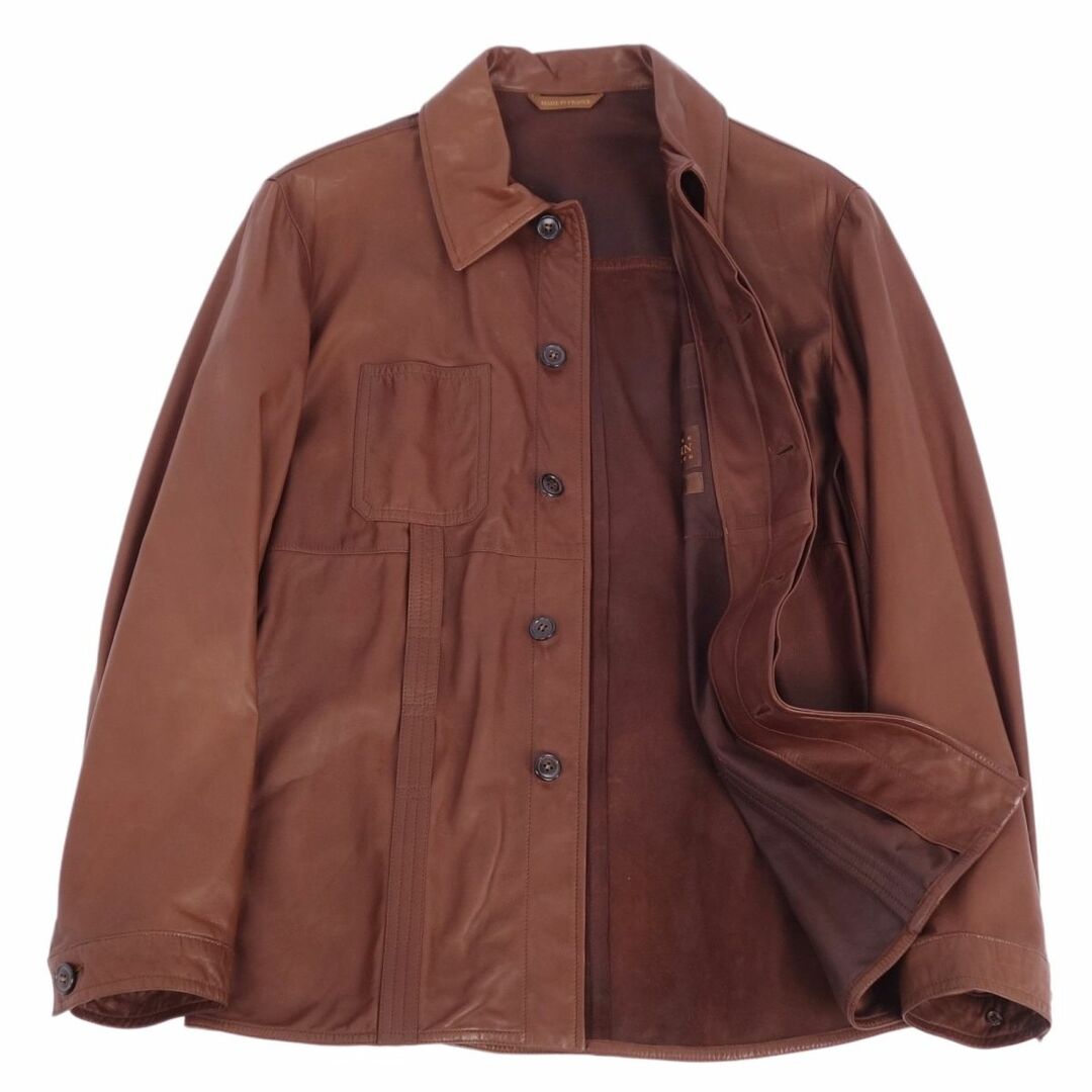 美品 セラファン SERAPHIN ジャケット レザージャケット シャツ