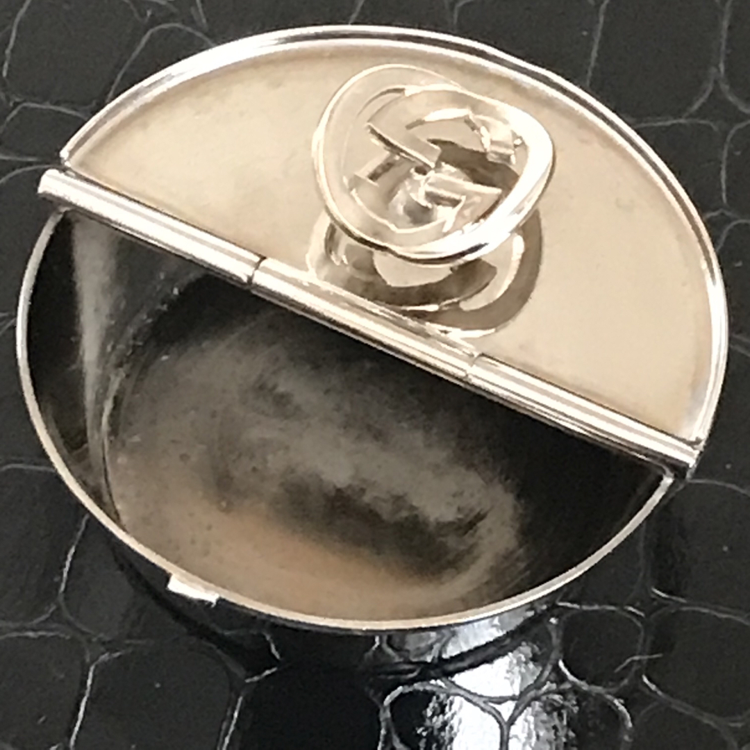 GUCCI - グッチ アッシュトレイ 灰皿 ミニ ミニサイズ GG シルバー