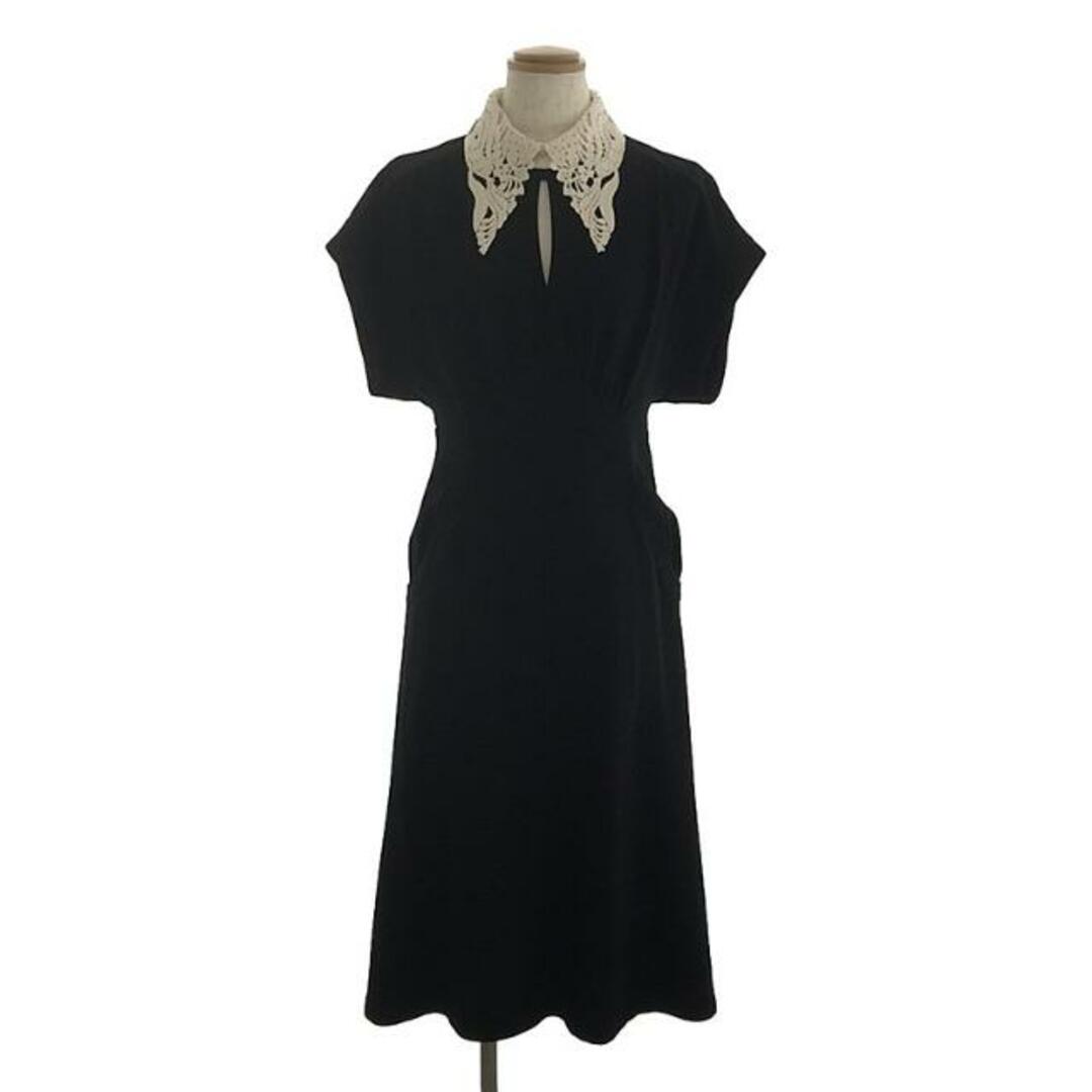 美品】 Mame Kurogouchi / マメクロゴウチ | Silk Lace Collar A－Line