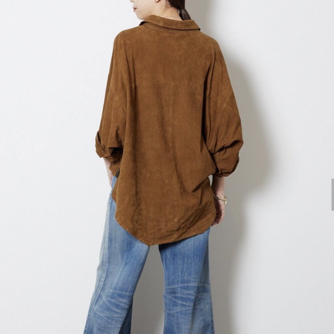 OneTeaSpoon/ワンティースプーン】スウェードシャツの通販 by みぃ｜ラクマ