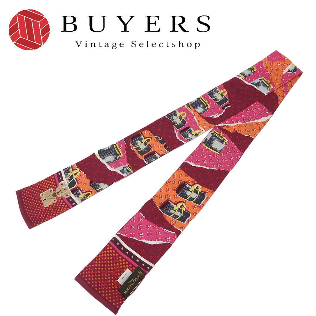 LOUIS VUITTON - 【中古】 ルイ・ヴィトン スカーフ バンドー シルク