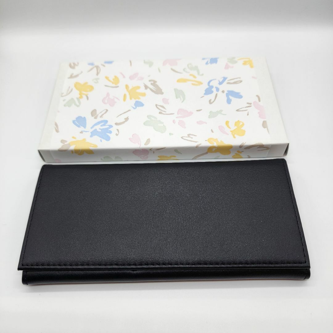 皇居売店の特製財布（長財布）黒（本革、菊の御紋入り）の通販 by