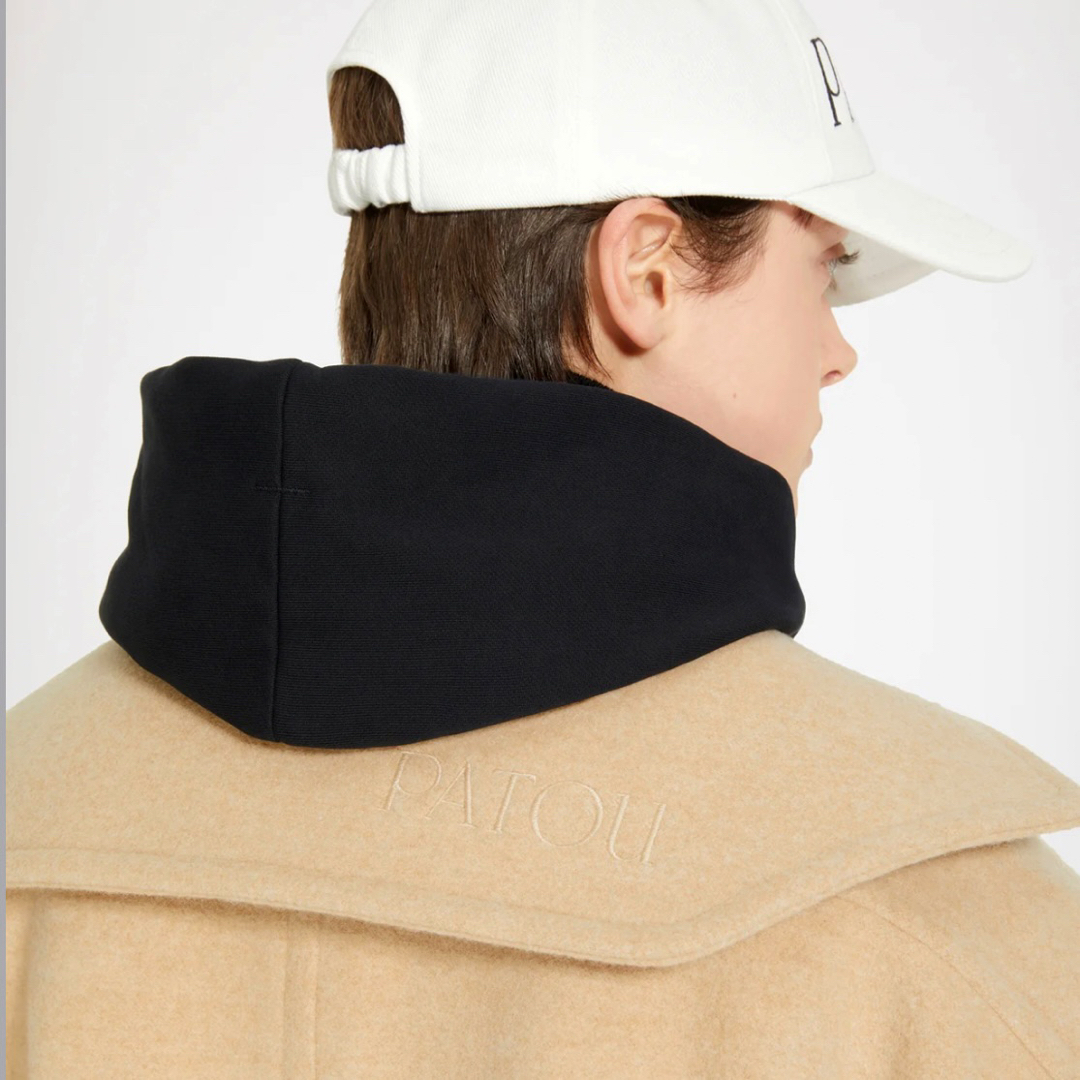 PATOU - 新品 36 PATOU パトゥ オーバーサイズ ウール コート ベージュ