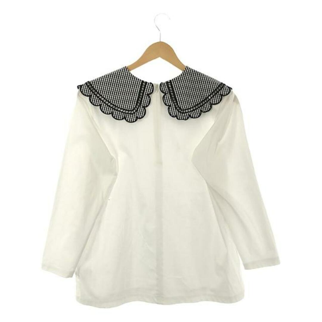 yori ⭐︎スカラップカラーロンT ホワイト 【公式通販】