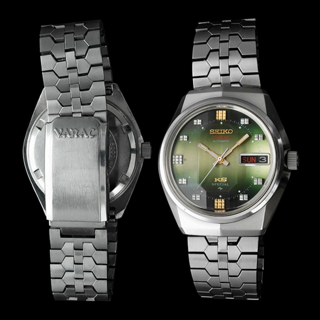 Grand Seiko - (799) キングセイコー バナック 純正ブレス 自動巻き 日