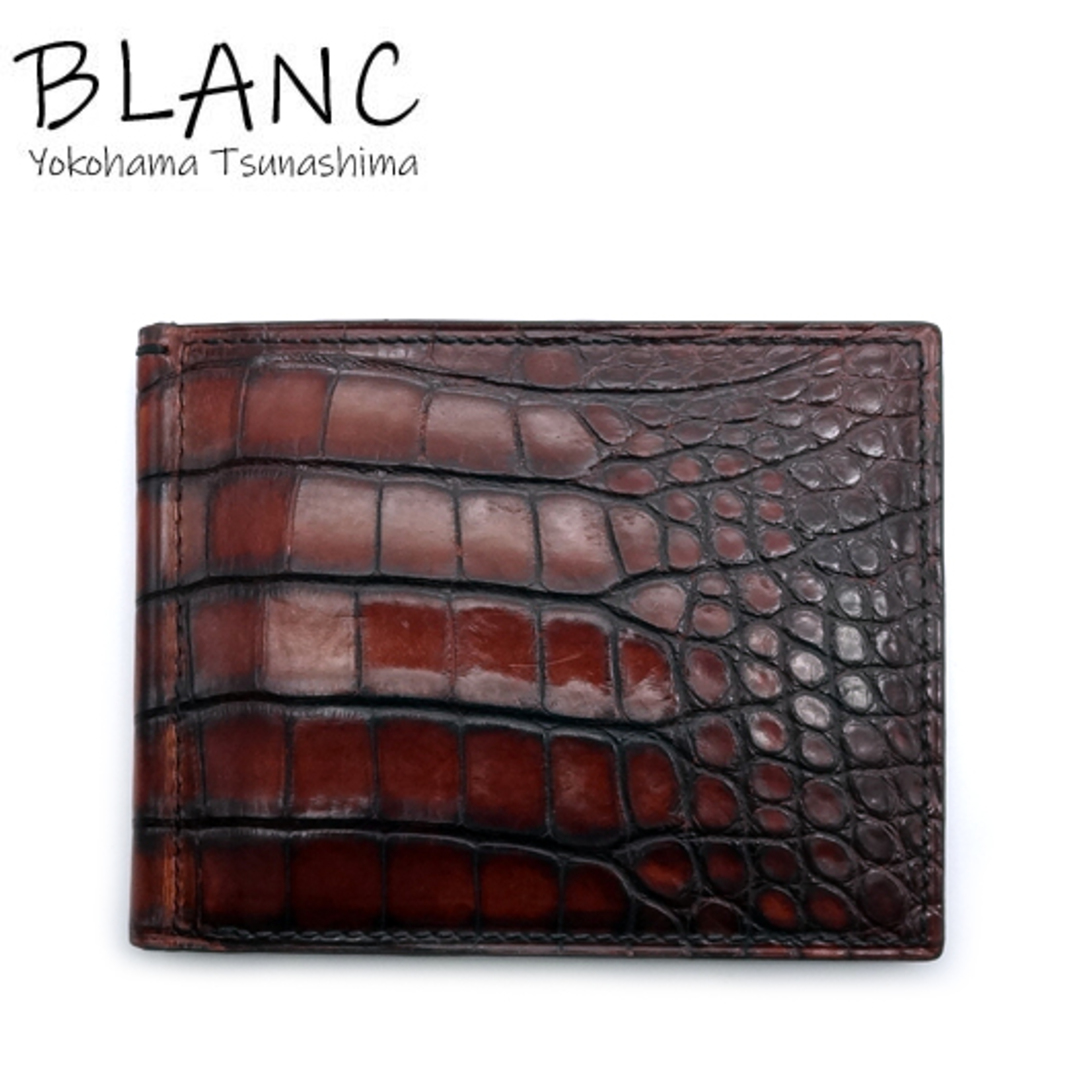 BERLUTI - ベルルッティ アリゲーター レザー マネークリップ クロコ