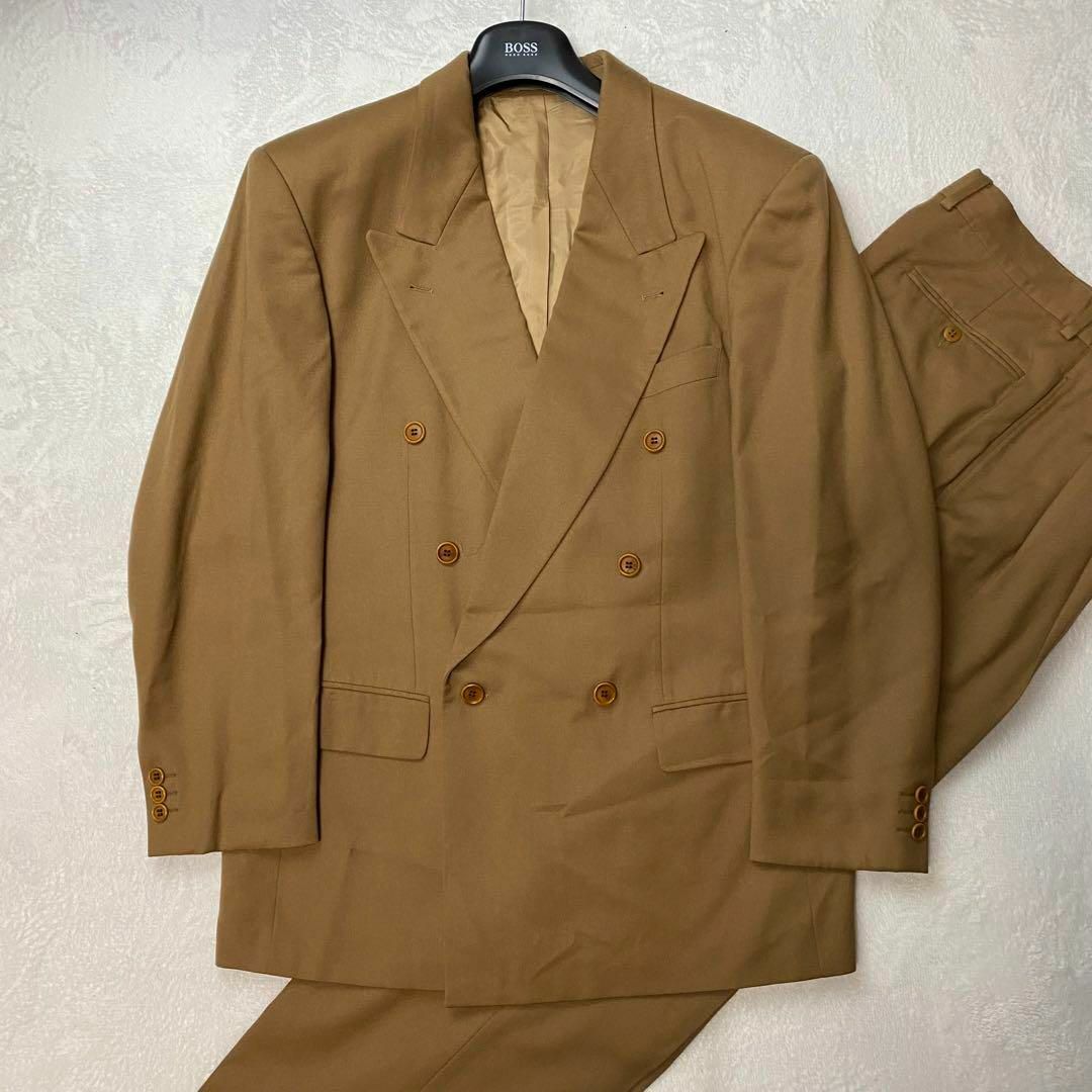 HUGO BOSS - ヒューゴボス ダブル スーツ セットアップ 高級生地