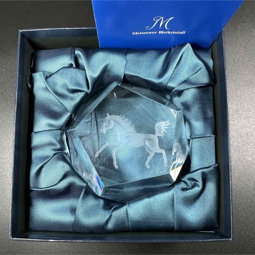 Meissen Crystal - 新品 マイセンクリスタル 干支オーナメント ホース