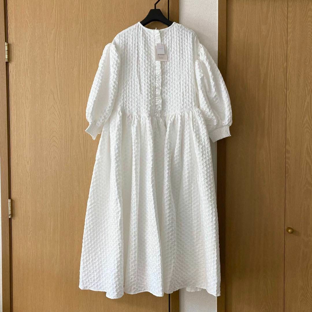 新品】bibiy JULIANNE DRESS ジャガードボリュームワンピース