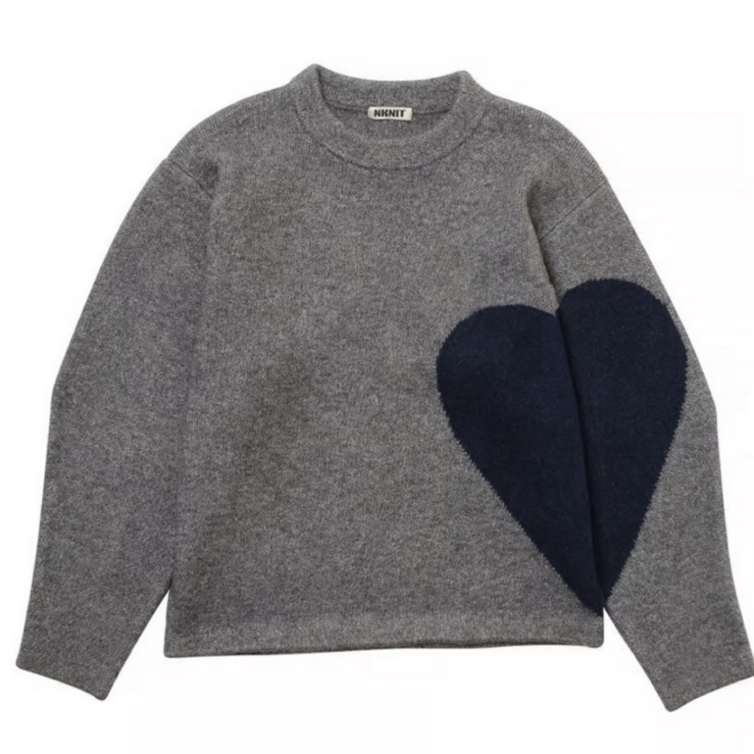 nknit ンニット ❤︎ハートニット HEART pattern knitの通販 by SHOP