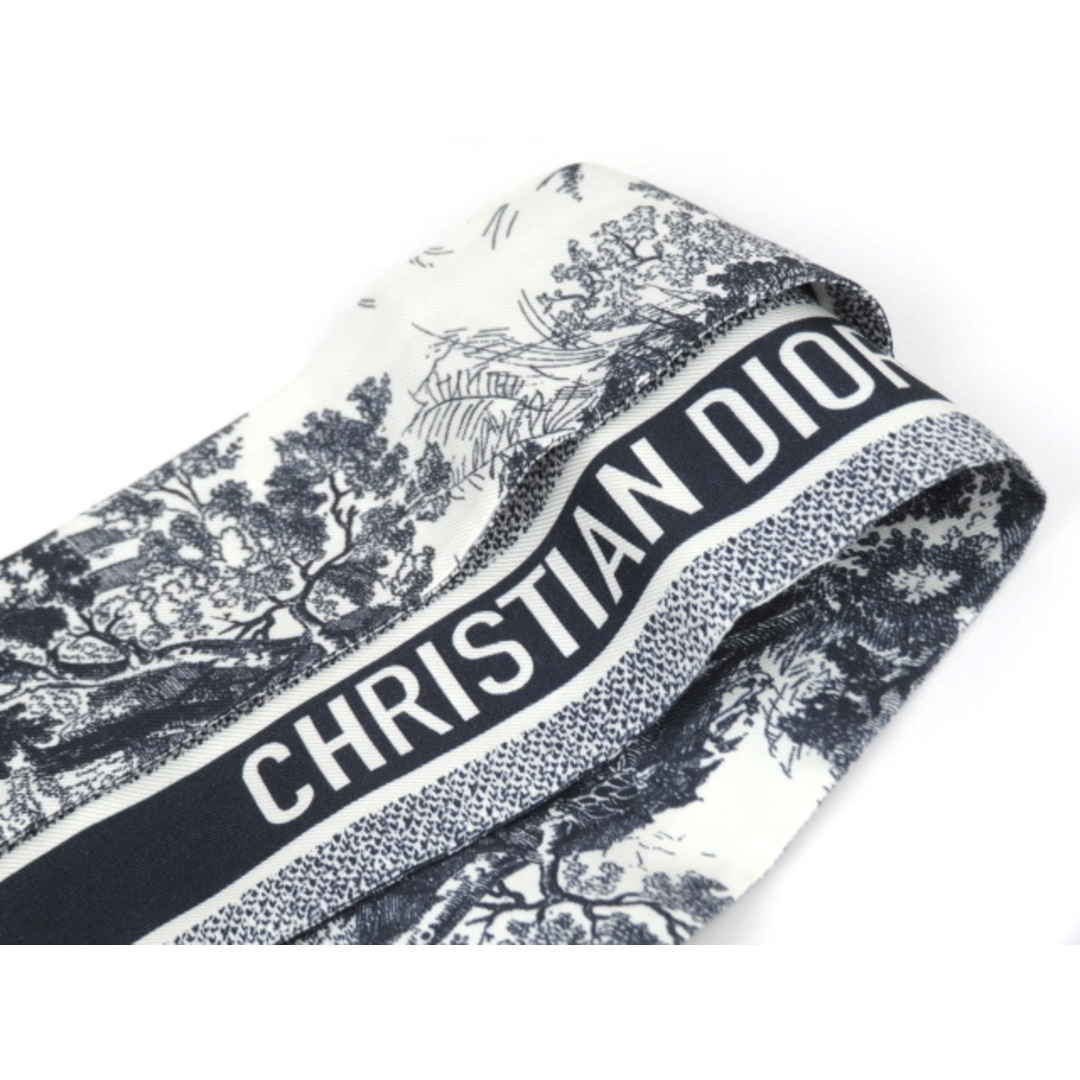 Dior - □美品□ ディオール ミッツァ スカーフ ツイリー ネイビー