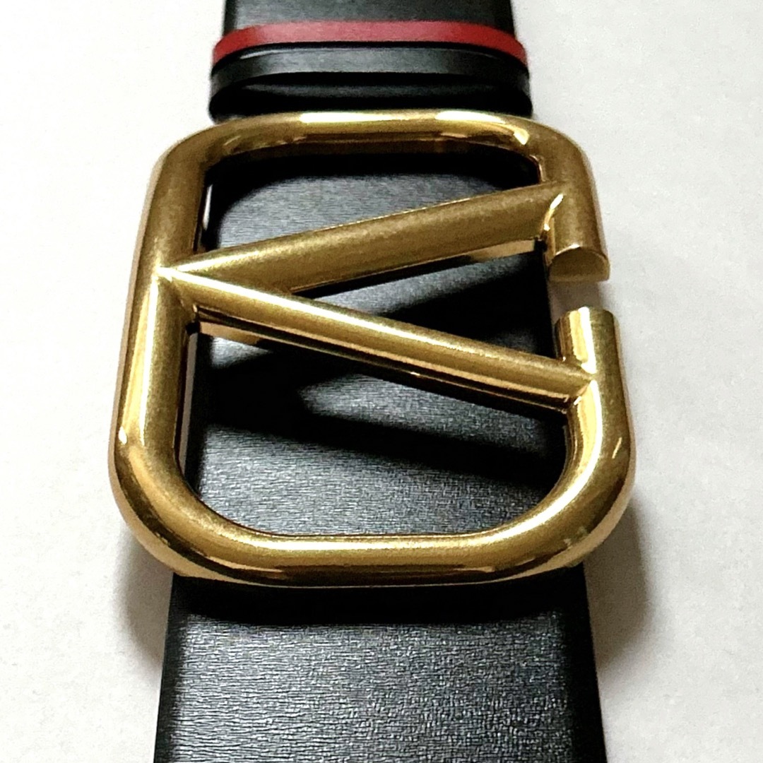 VALENTINO - 新品75 VALENTINO ヴァレンティノ ベルト Vロゴ 70MM VLTN