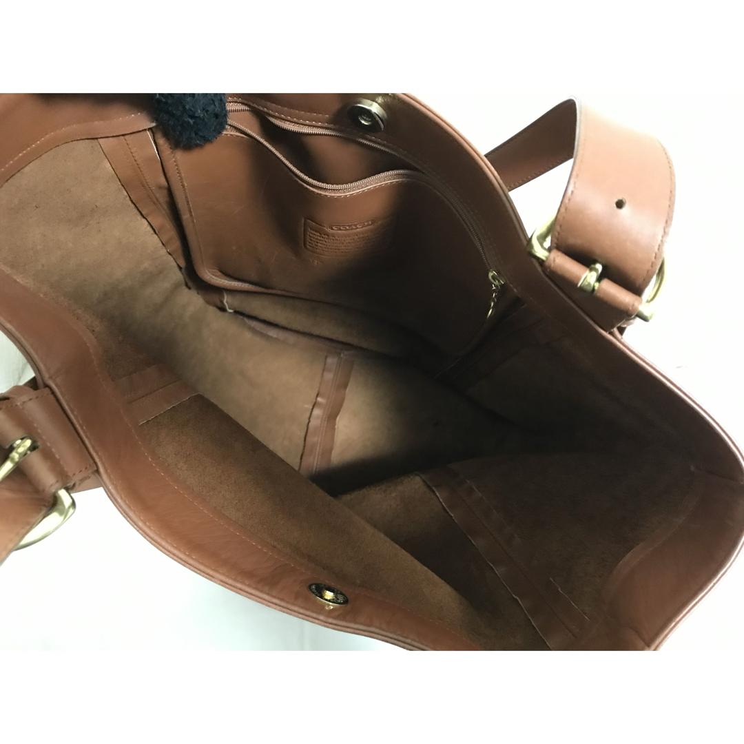 COACH - 本物オールドコーチCOACH本革レザートートビジネスバッグ