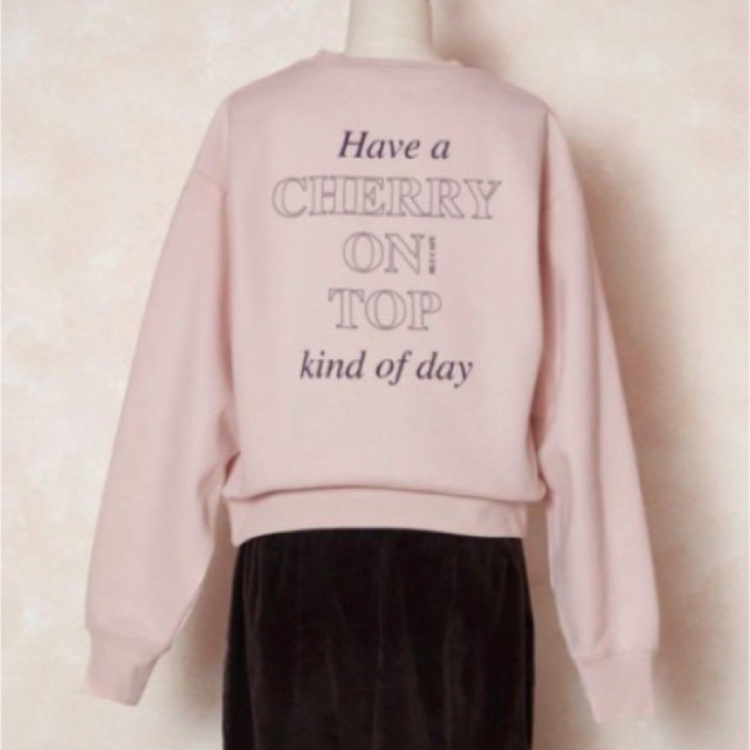 Her lip to - herlipto cafe スウェット ピンクの通販 by ma's shop