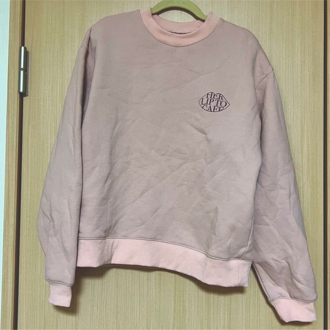 Her lip to - herlipto cafe スウェット ピンクの通販 by ma's shop