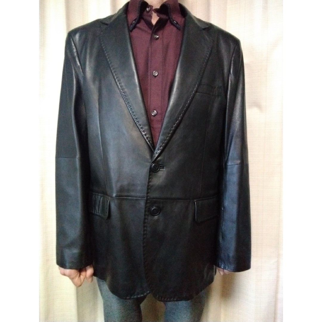 barassi MILANO レザージャケット 3Lサイズ 羊革