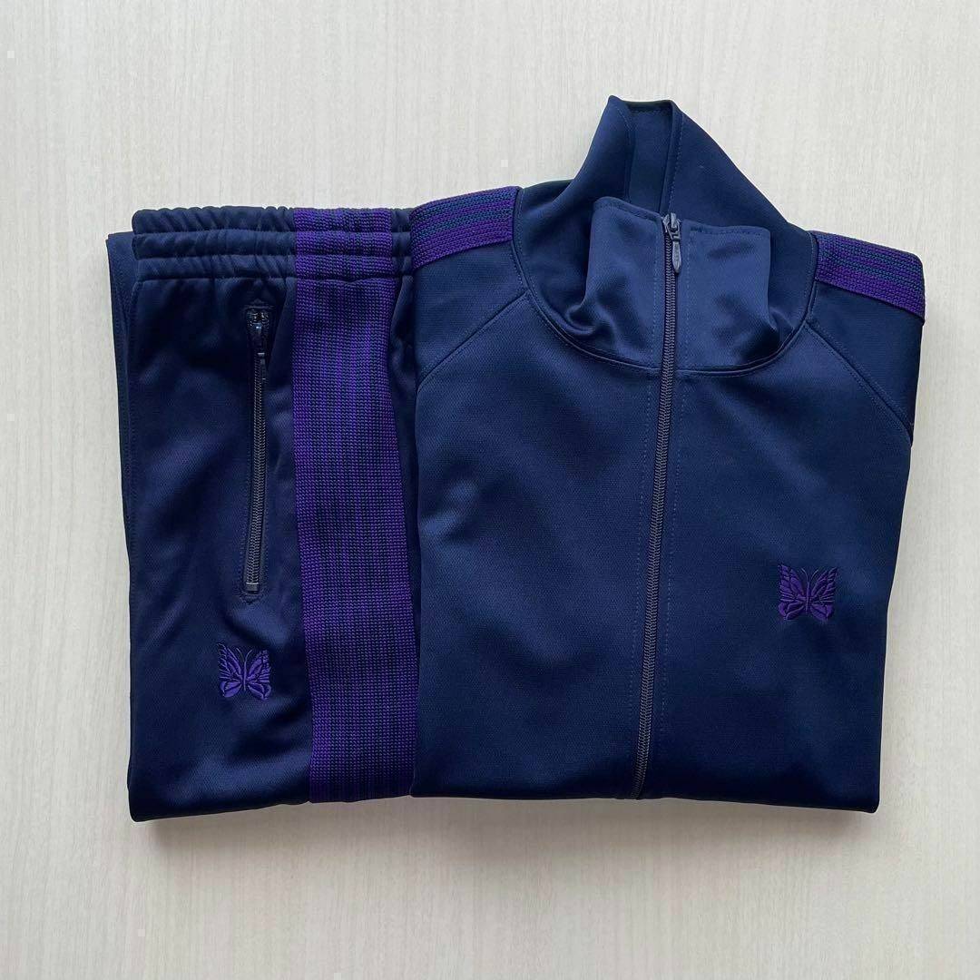 Needles - セットアップ ネイビー パープル ニードルス ニードルズ