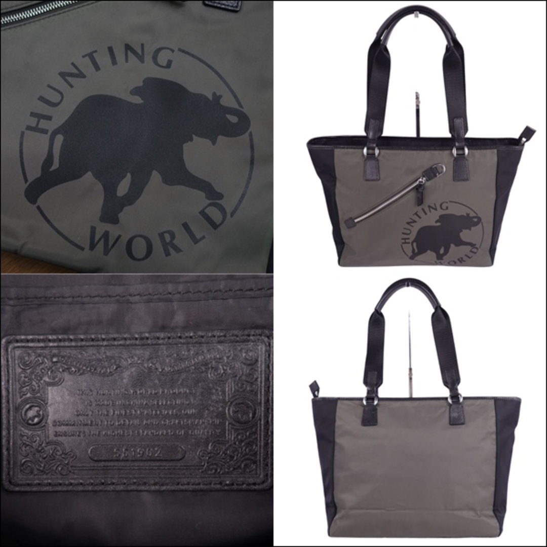 HUNTING WORLD - 美品 ハンティングワールド HUNTING WORLD バッグ