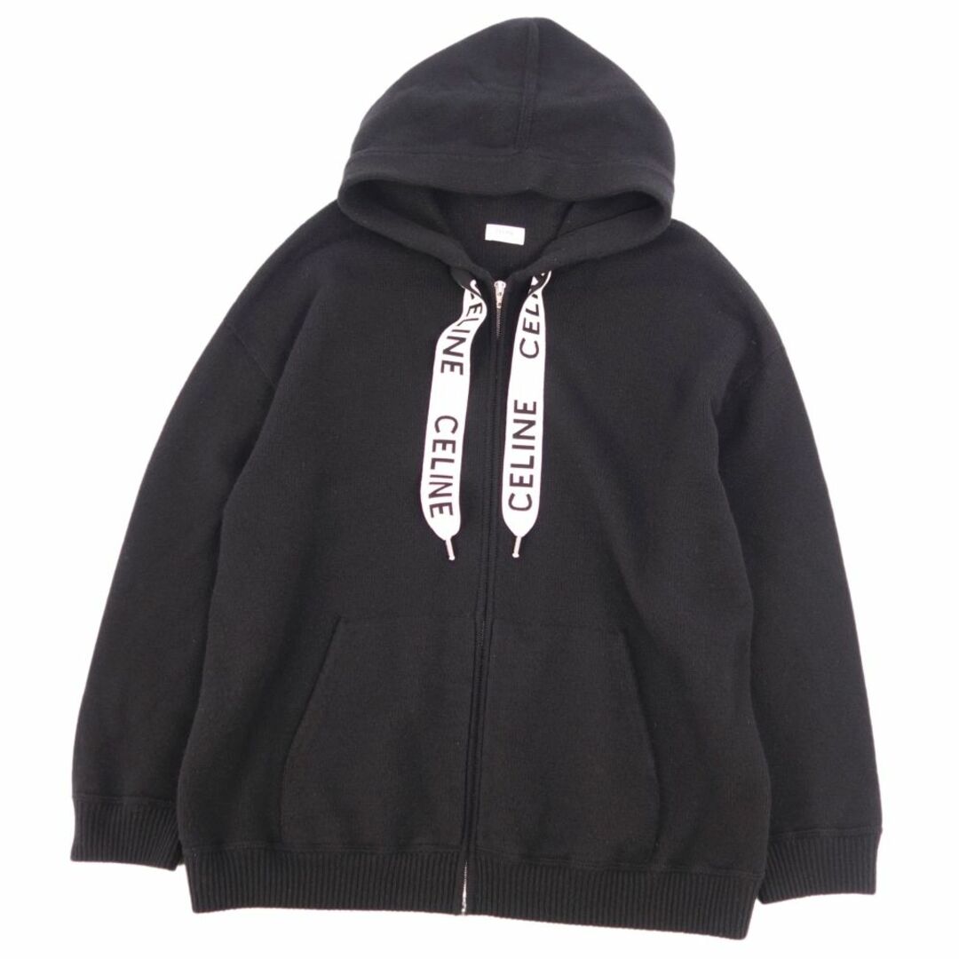 CELINE - 美品 セリーヌ CELINE パーカー フーディー ジップアップ