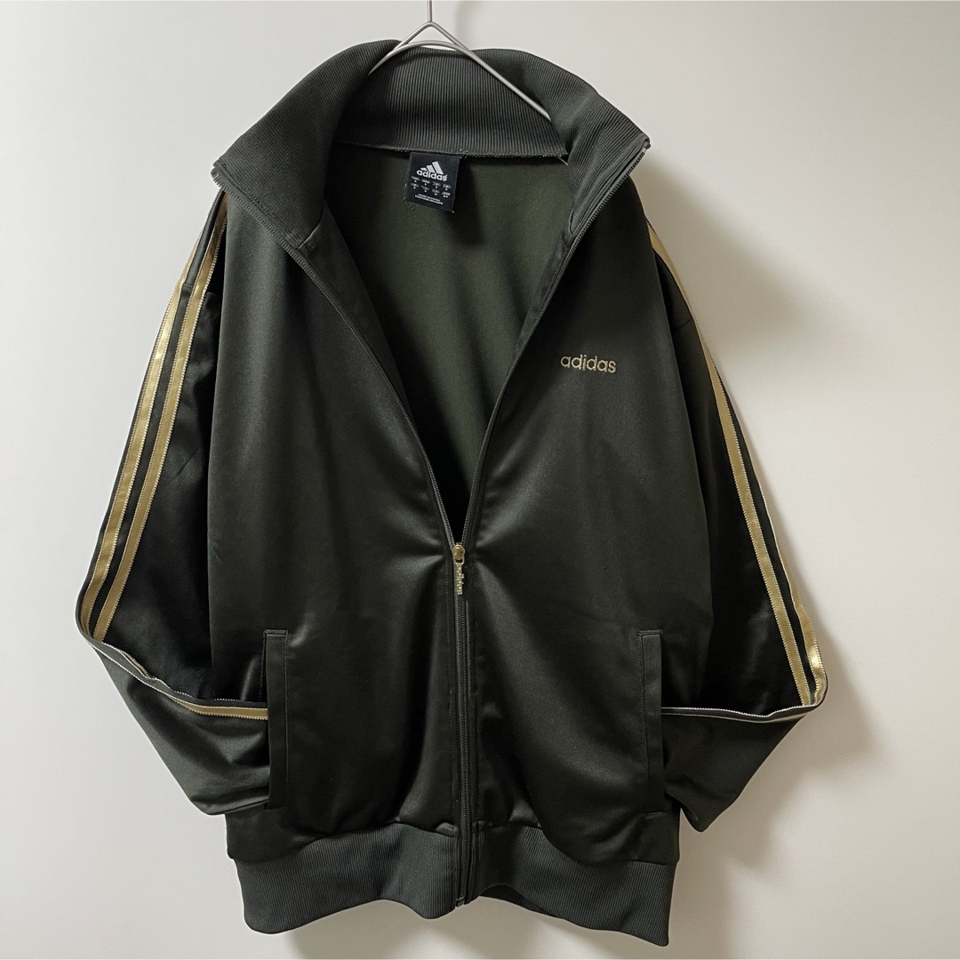 adidas - 美品 M 00s】アディダス刺繍トラックジャケット古着ジャージ