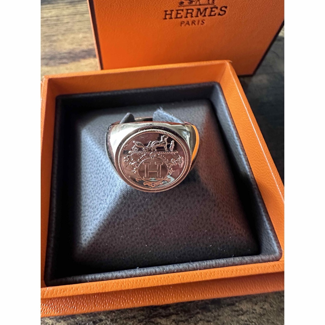 HERMES - エルメス エクスリブリス 15号 55 PG オールピンクゴールドの