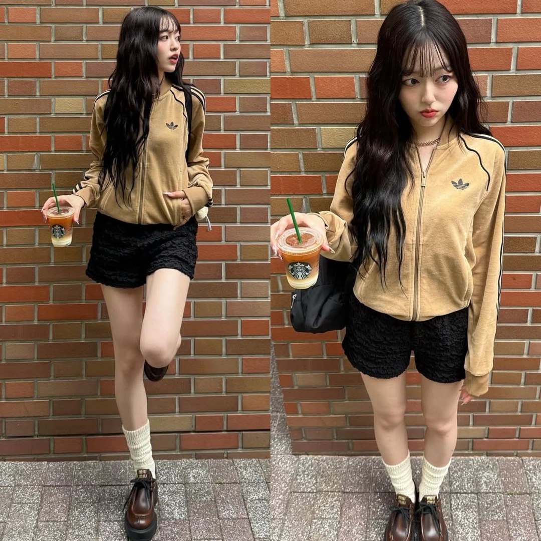 adidas Originals - 新品S⭐️adidas アディカラー ブラウン ベロア