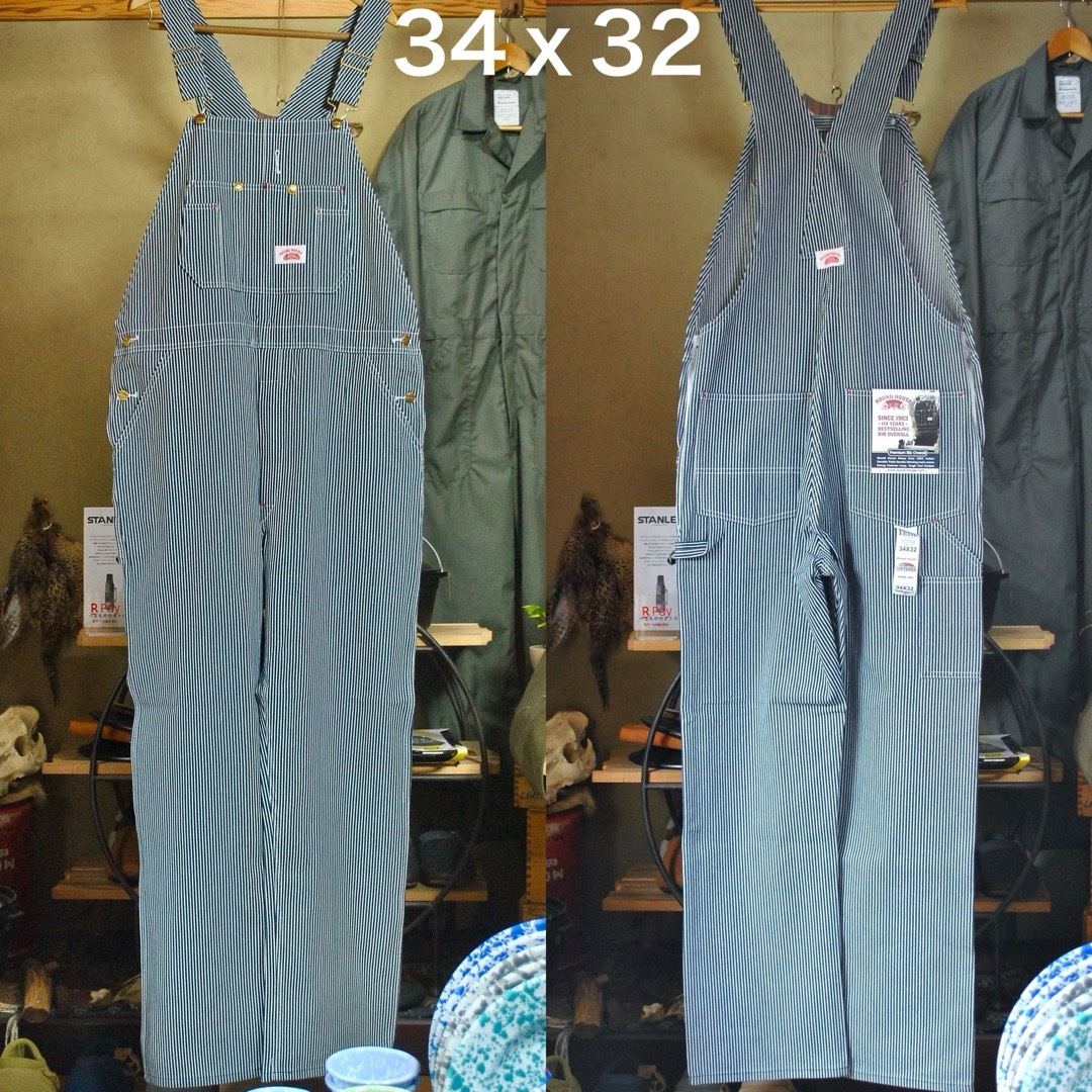 ROUND HOUSE - ラウンドハウスROUNDHOUSEヒッコリーストライプ