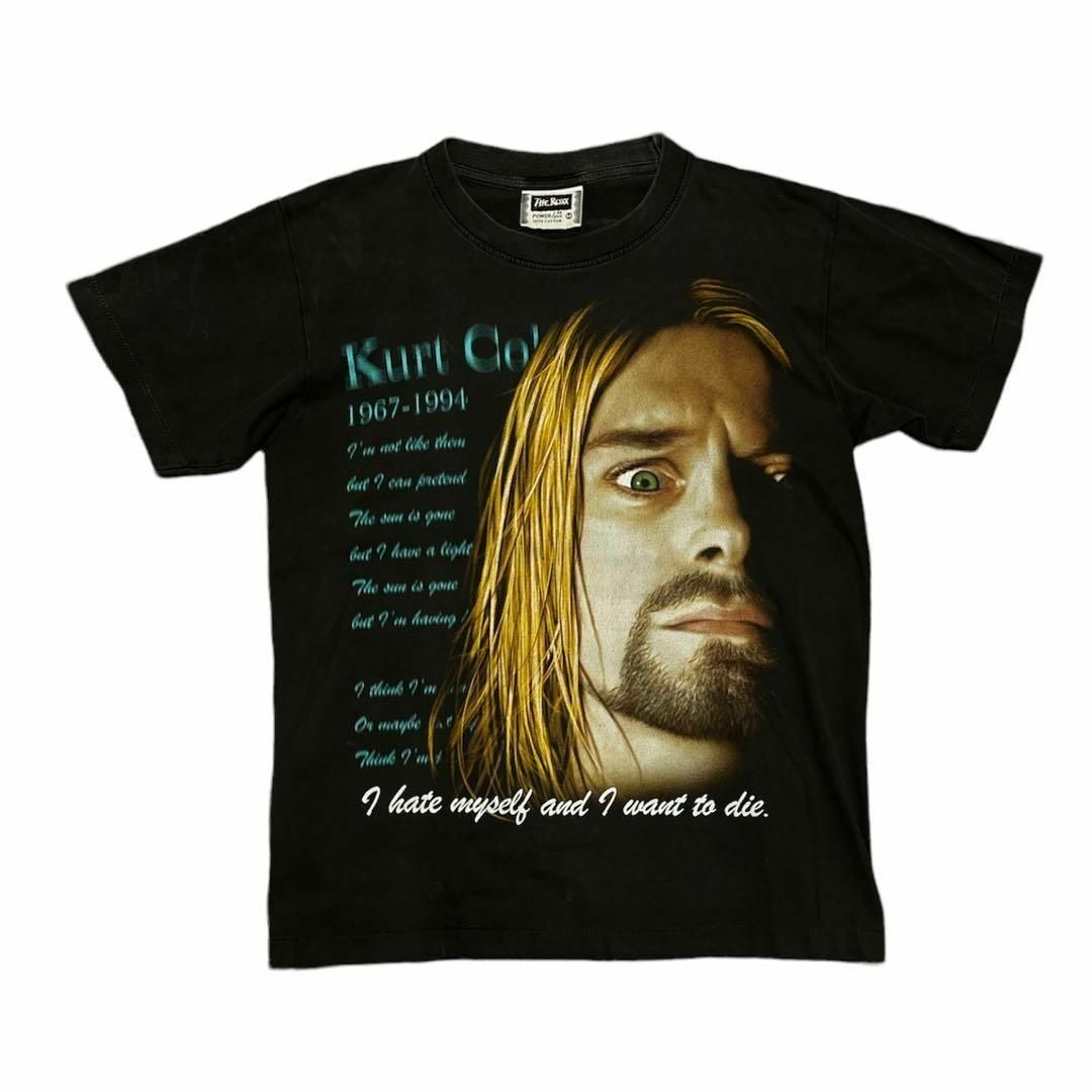 VINTAGE Kurt Cobain 追悼 T-shirtの通販 by 1995｜ラクマ