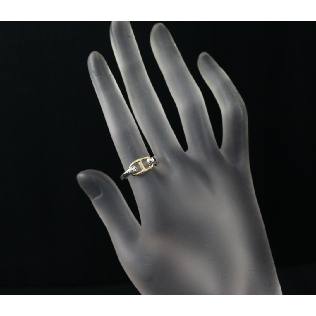 HERMES - エルメス リング シェーヌダンクル ヴィンテージ 52号 K18YG