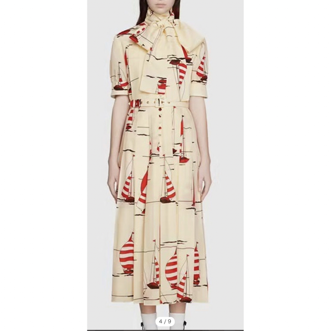 GUCCI - 吉岡里帆着 GUCCIグッチ✳︎ヨット柄 ワンピースの通販 by