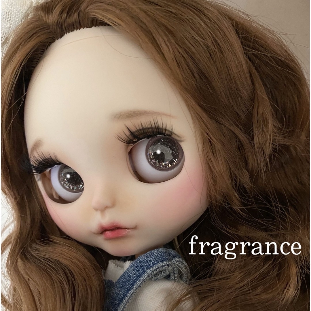 カスタムアイシードール icydoll ブライス 人形 白肌 ブラウン ロング