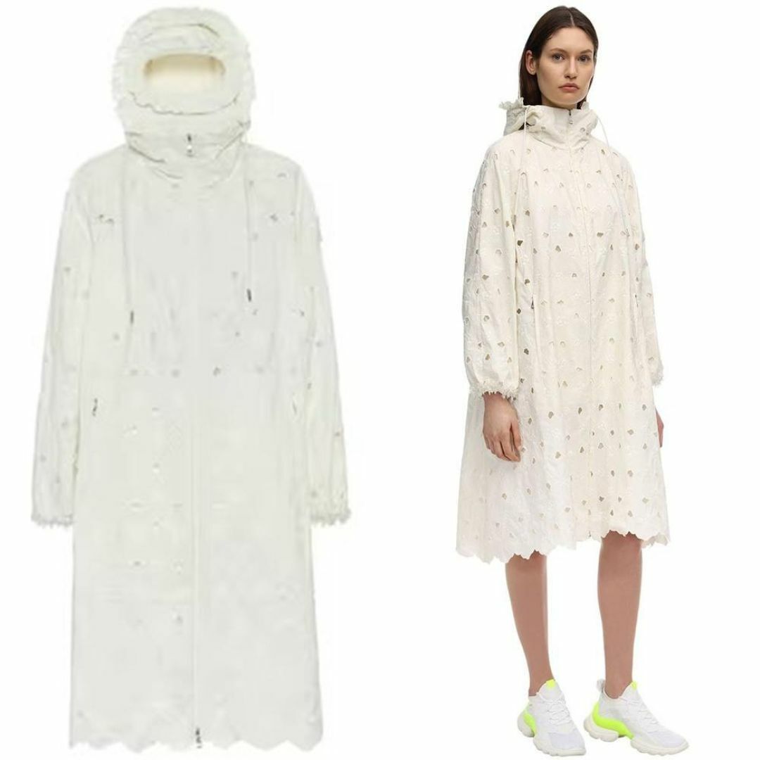 MONCLER - MONCLER SIMONE ROCHA 刺繍 コート 49万 シモーネロシャの