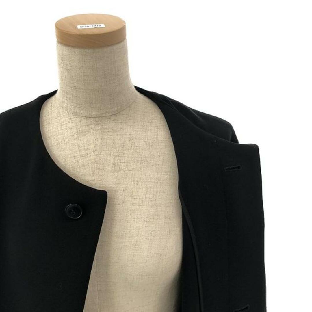 ゴーシュ / ゴーシュ | ボンディングノーカラーコート | 2 | ブラック