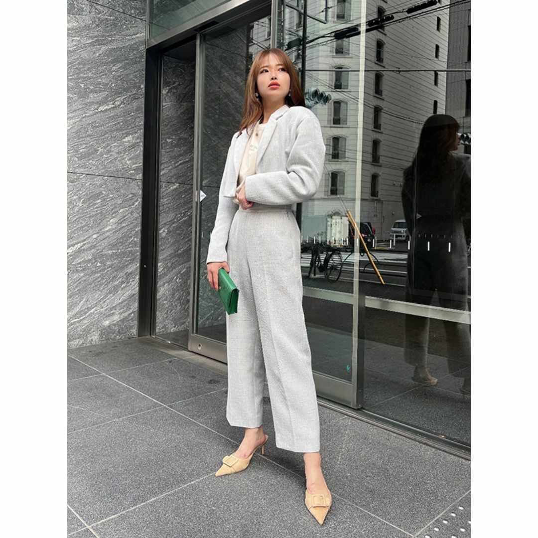 eimy istoire - エイミーイストワール カラーツイードショート