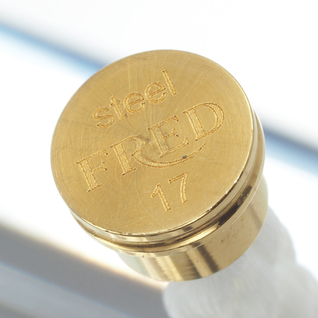 FRED - フレッド ブレスレット用コード フォース10 LM ホワイト 2連 17