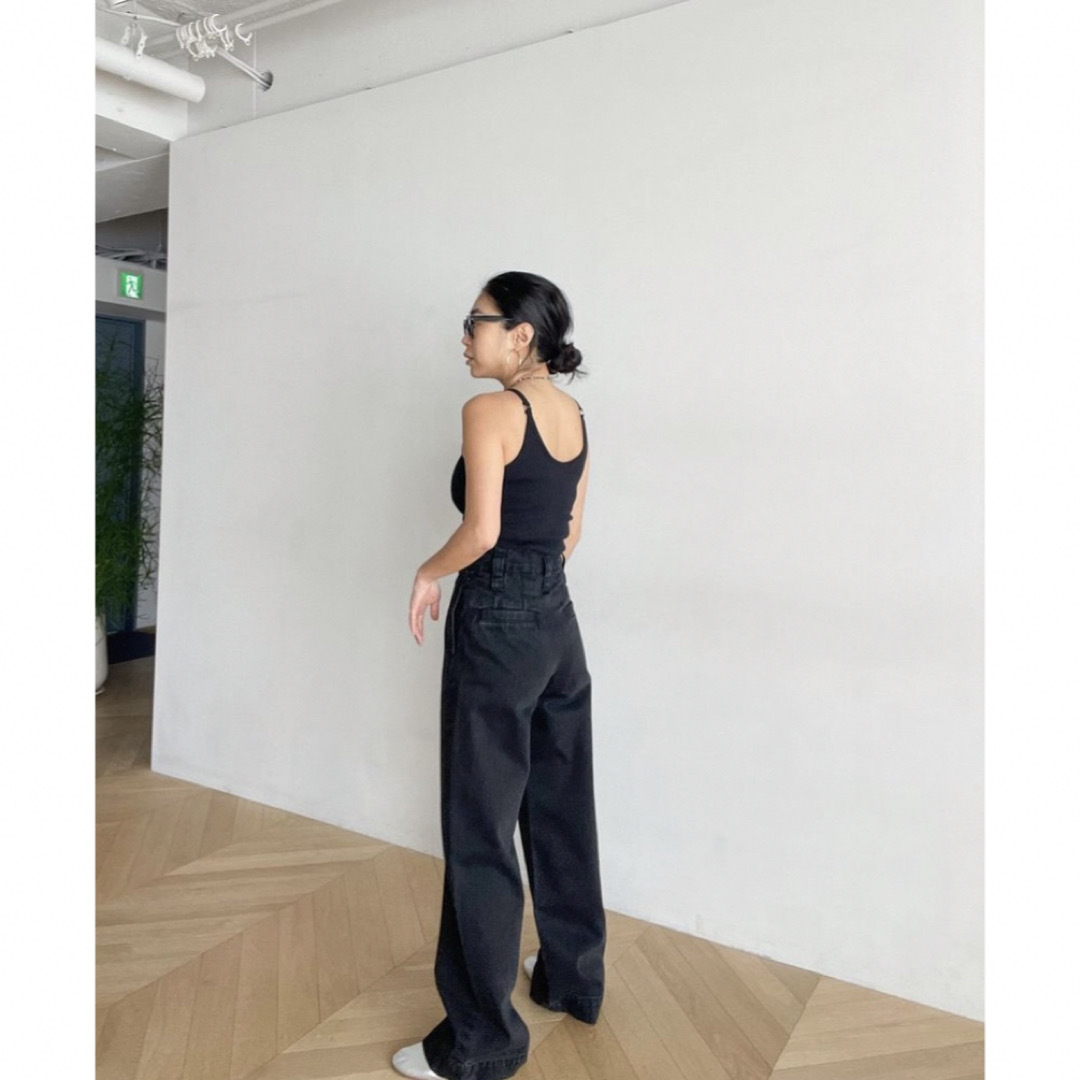 SeaRoomlynn - 25inch ハイウエストLOOSEデニムトラウザー searoomlynn