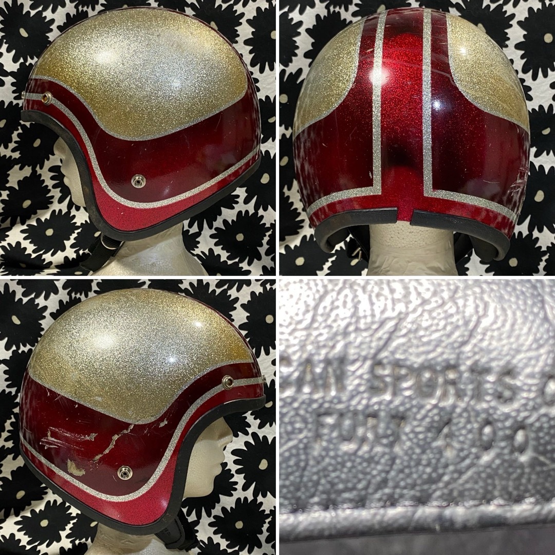 Fury400 ビンテージヘルメット Sシェル Buco BELL McHalの通販 by