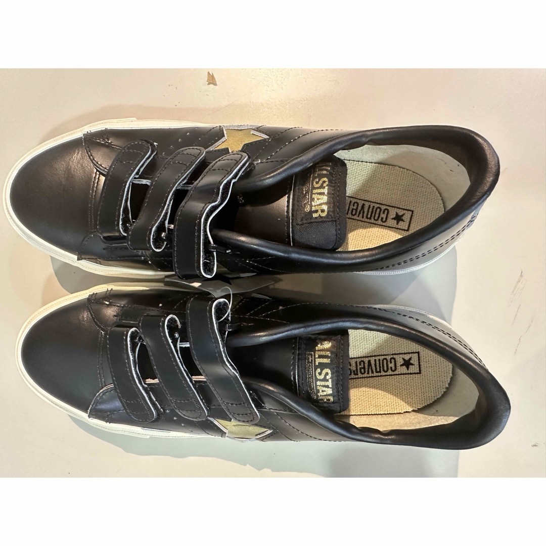 CONVERSE - 日本製 コンバース ワンスター ベルクロ 黒×金 28センチ