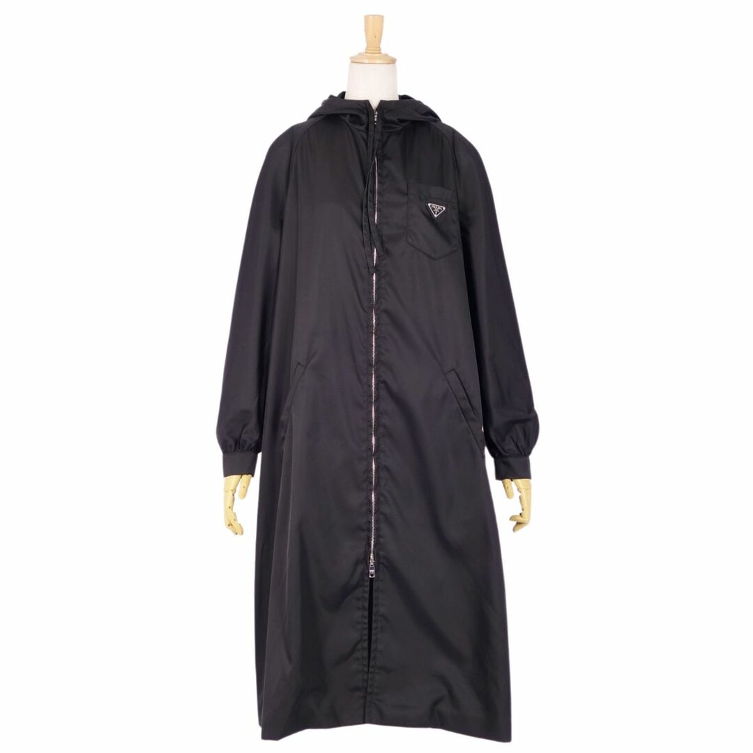 PRADA - 極美品 プラダ PRADA 2019 ナイロン ロングコート パーカー
