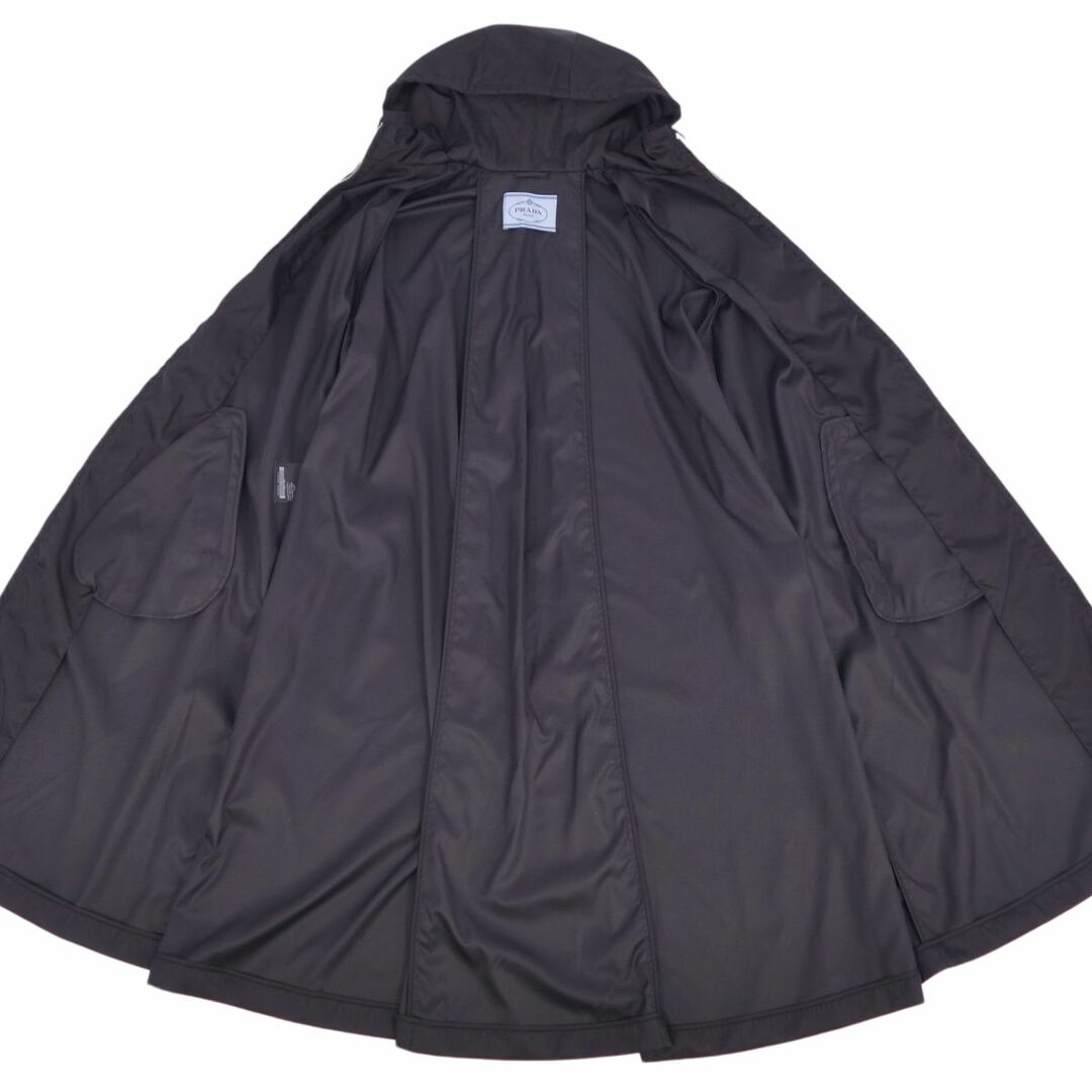 PRADA - 極美品 プラダ PRADA 2019 ナイロン ロングコート パーカー