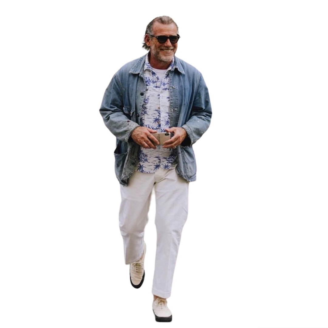 VINTAGE - 超希少!VTG40'sWWII大戦モデルデニムカバーオール尿素ボタン