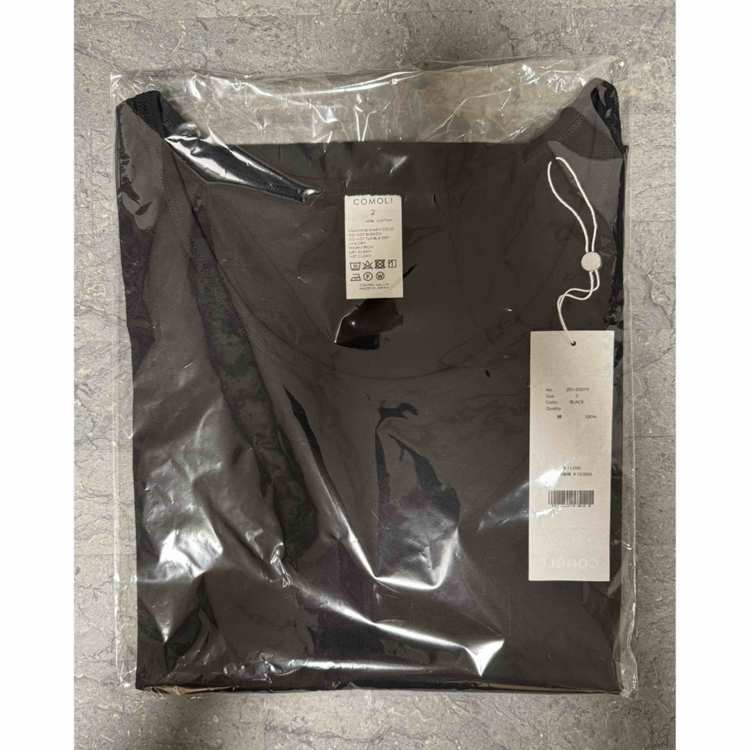 COMOLI - 新品未使用 COMOLI サープラス タンクトップ BLACK 2の通販