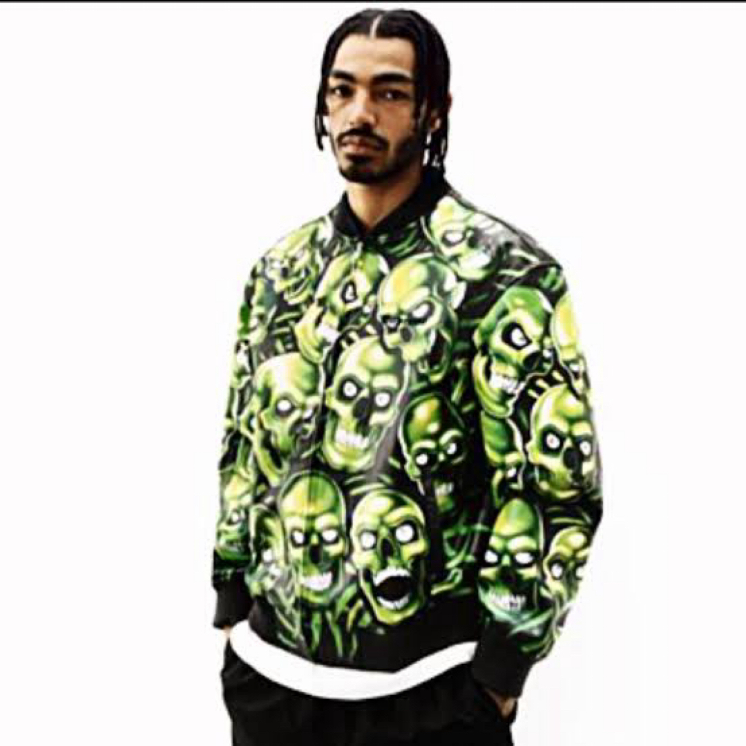 Supreme - Supreme Skull Pile Leather Bomber Jacketの通販 by Los