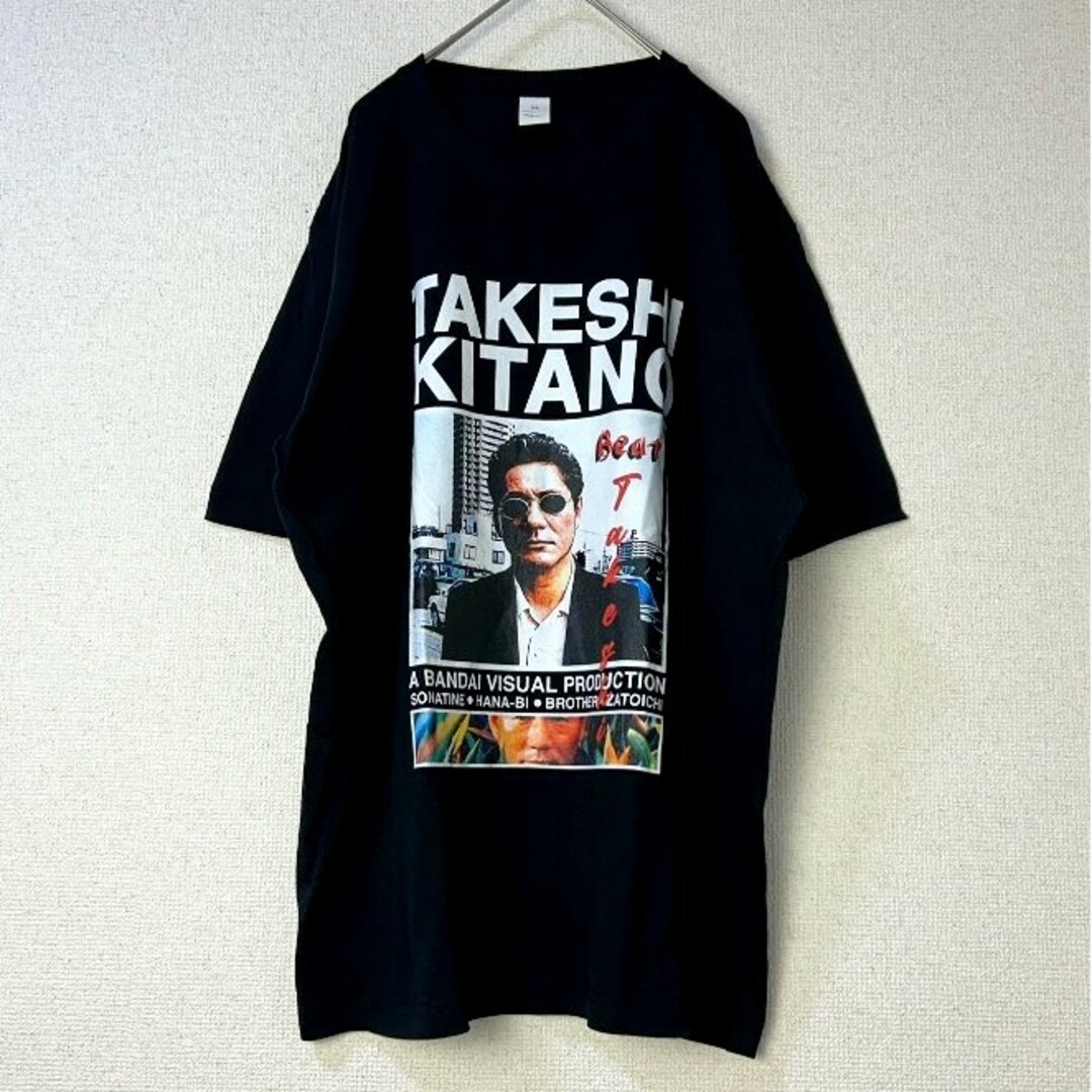 TV&MOVIE - 北野武 Tシャツ XL 黒 ブラック ビートたけし 映画