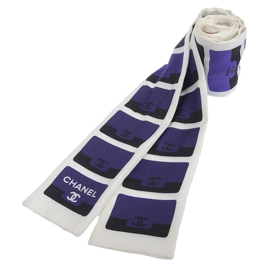 CHANEL - シャネル CHANEL ツイリー スカーフ ココマーク シルク