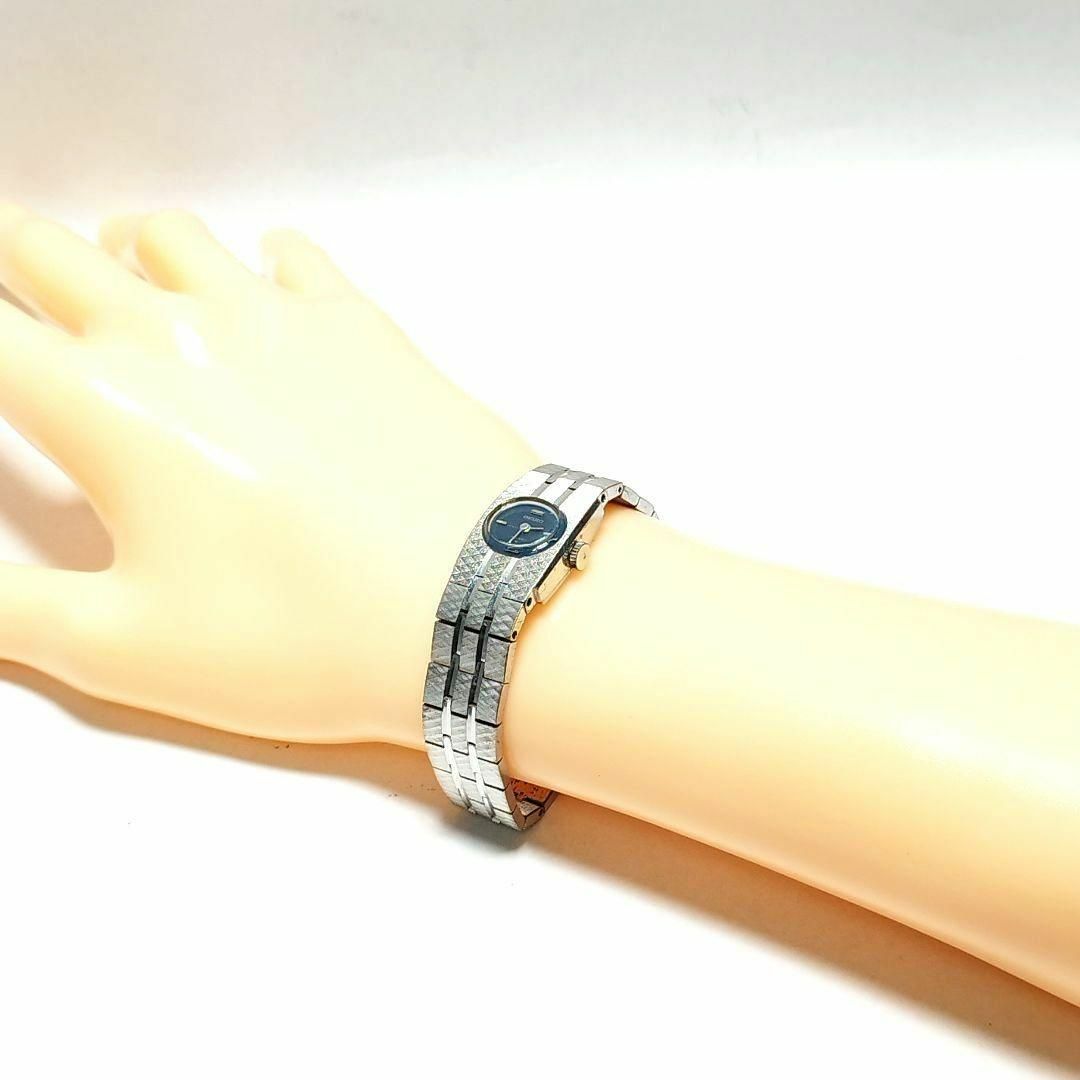 SEIKO - 【稼動品 希少】SEIKO 腕時計 手巻き 17石 2針 トノー