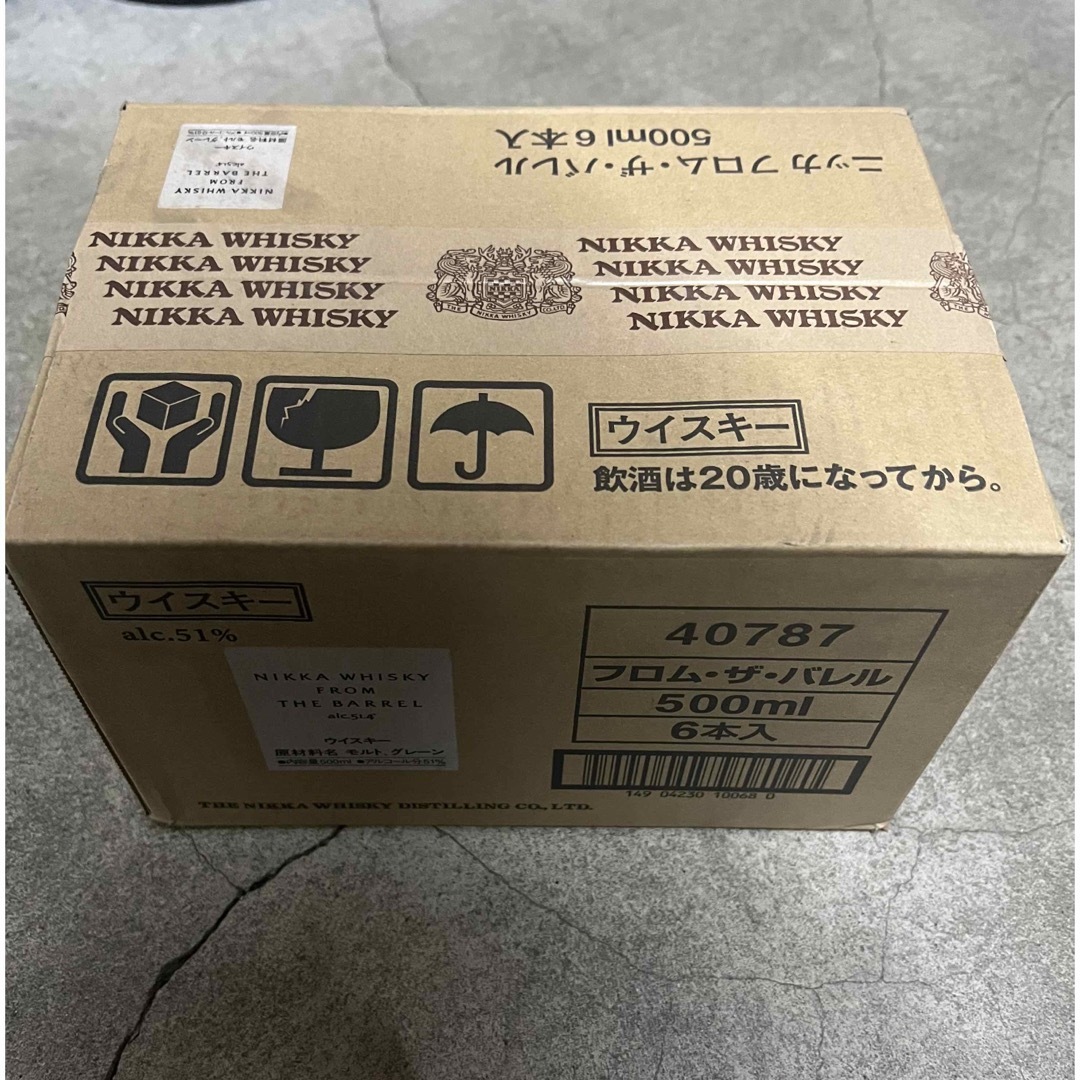 ニッカウヰスキー - ニッカ フロムザバレル 未開封 6本セットの通販 by